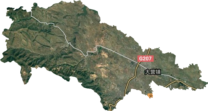 大營(yíng)鎮(zhèn)衛(wèi)星圖