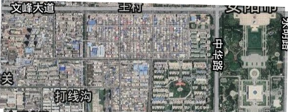 東關街道衛星圖