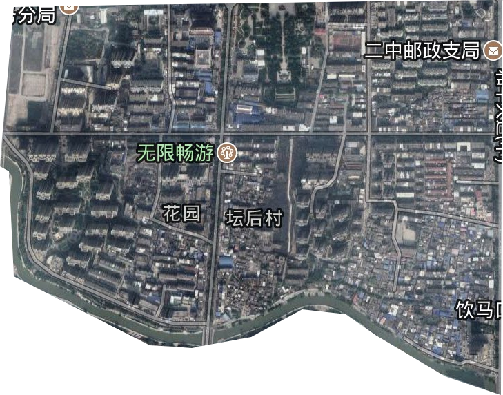 花園街道衛星圖