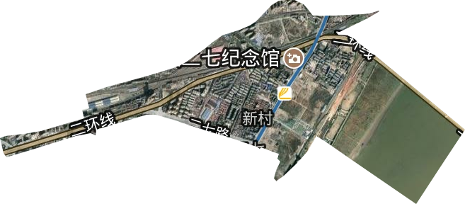 新村街辦事處衛星圖