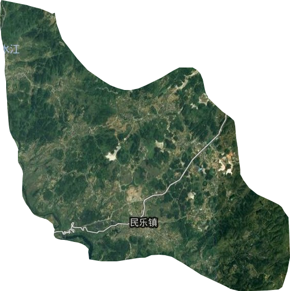 民樂鎮衛星圖