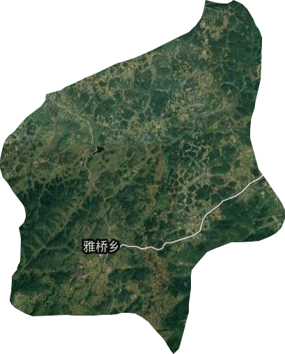 雅橋鄉衛星圖