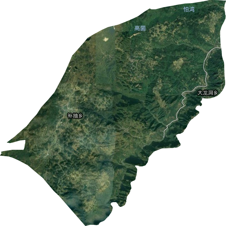 補抽鄉衛星圖