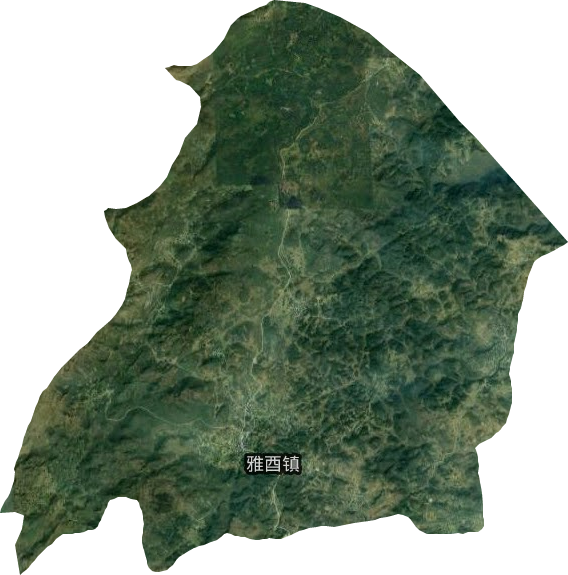 雅酉鎮(zhèn)衛(wèi)星圖