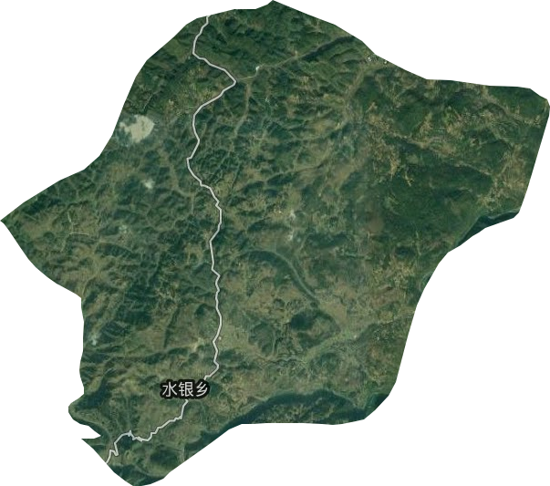 水銀鄉衛星圖