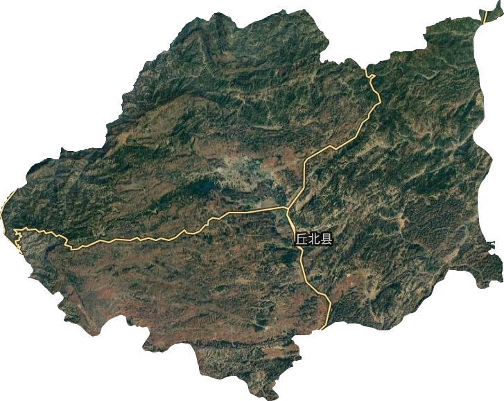 丘北縣衛(wèi)星圖