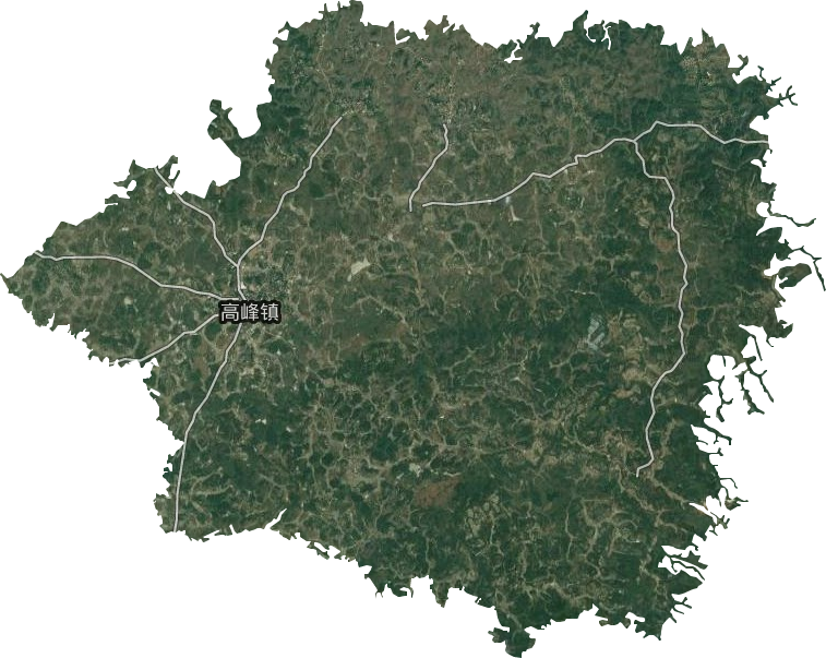 高峰鎮衛星圖