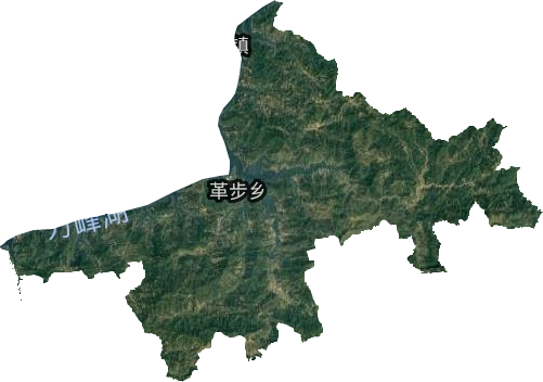 革步鄉衛星圖