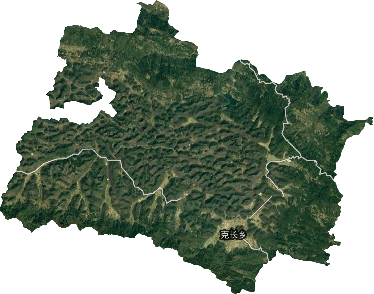 克長鄉衛星圖
