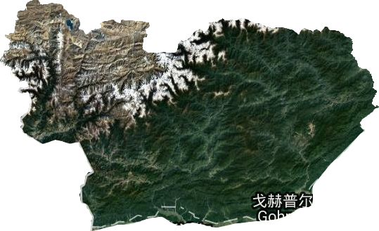錯那縣衛星圖