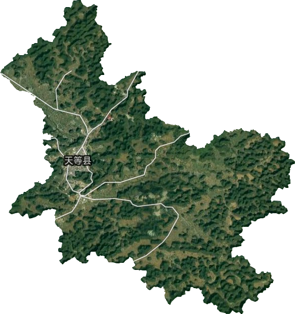 天等鎮(zhèn)衛(wèi)星圖