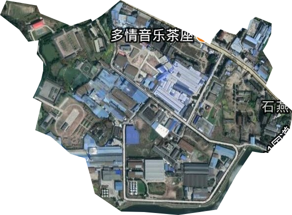瀘縣城北工業園區衛星圖