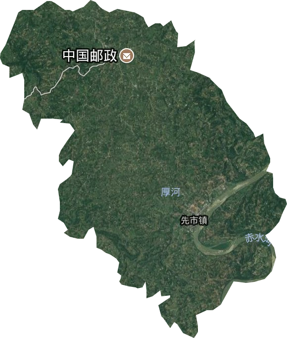 先市鎮衛星圖