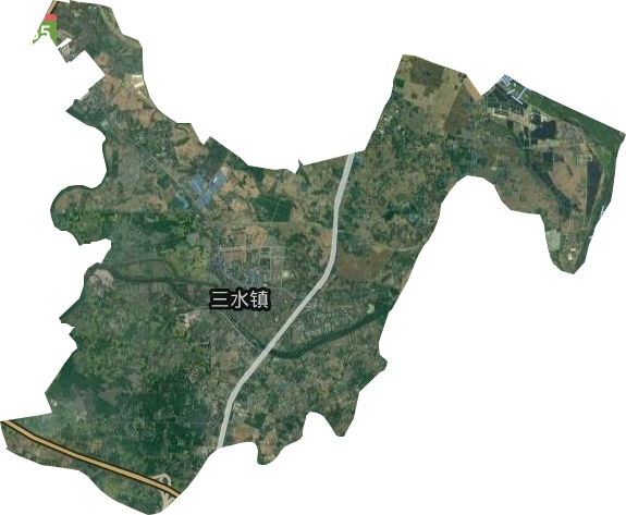 三水鎮衛星圖