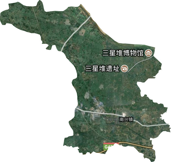 南興鎮衛星圖