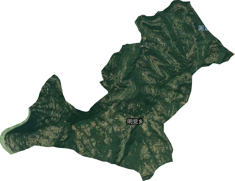 明覺鄉(xiāng)衛(wèi)星圖