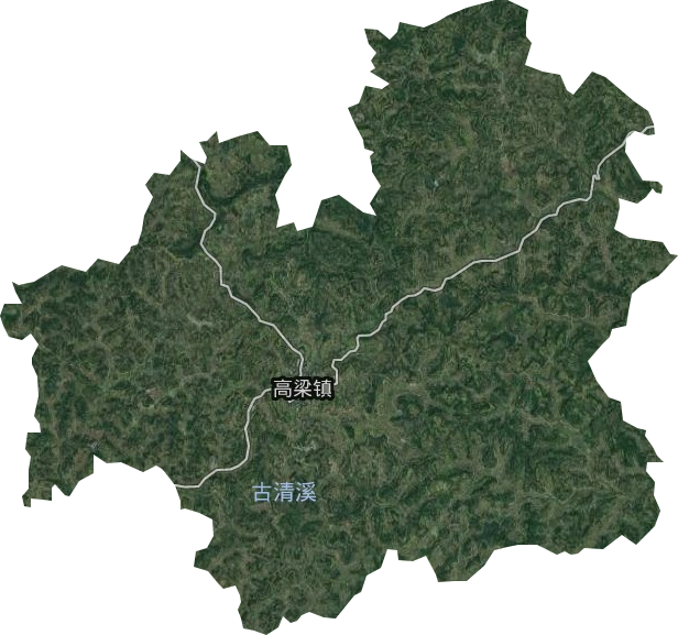 高梁鎮(zhèn)衛(wèi)星圖