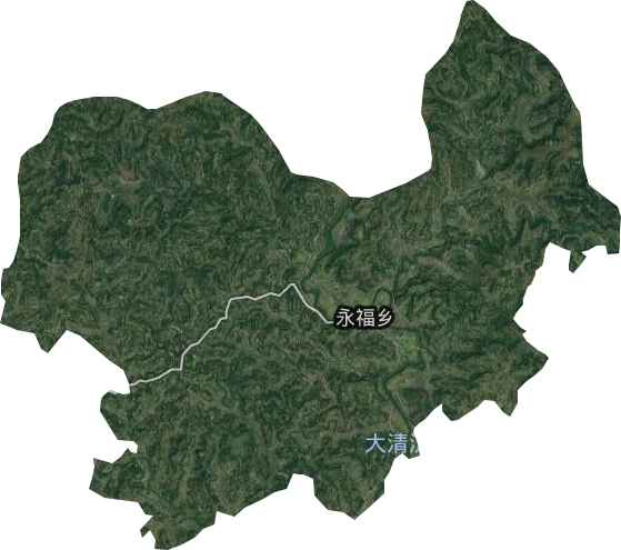 永福鄉衛星圖