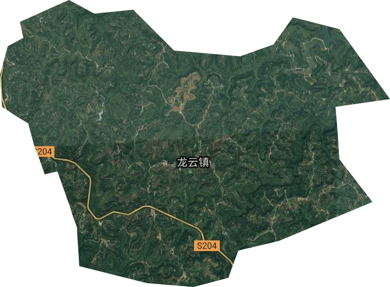 龍云鎮(zhèn)衛(wèi)星圖