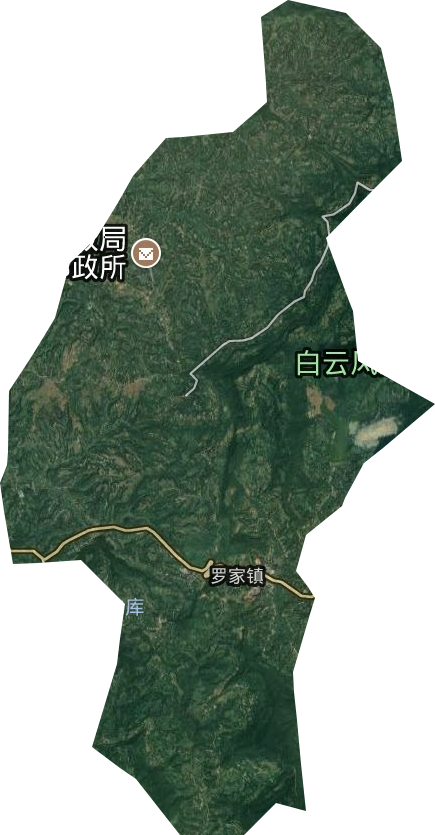 羅家鎮衛星圖
