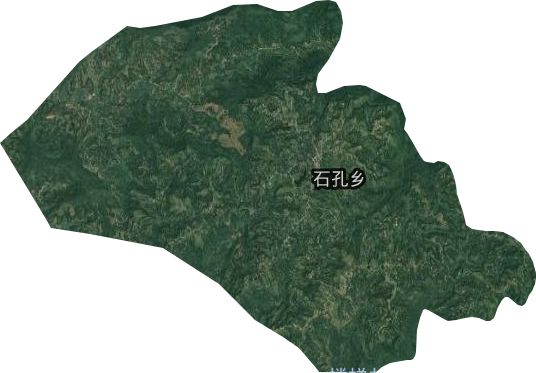 石孔鄉(xiāng)衛(wèi)星圖