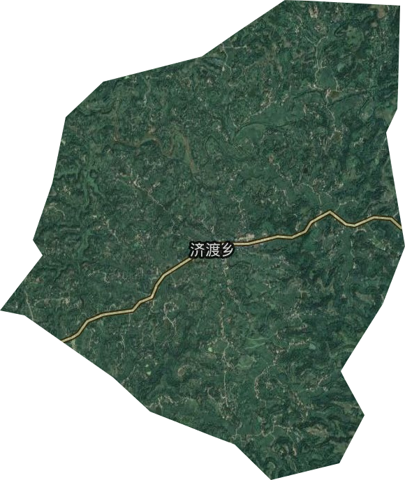 濟渡鄉(xiāng)衛(wèi)星圖