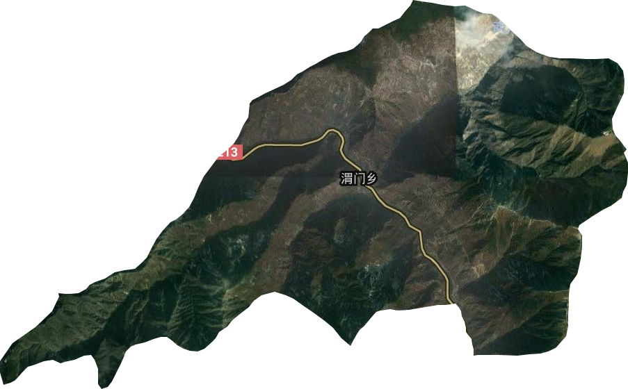 渭門鄉(xiāng)衛(wèi)星圖