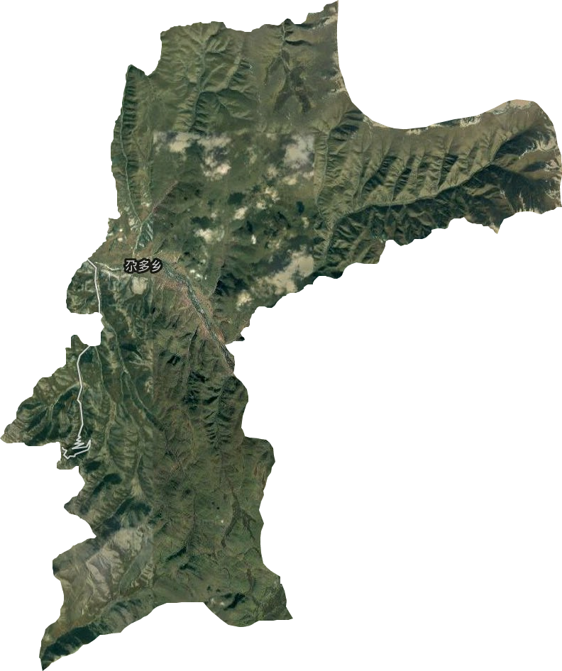 尕多鄉(xiāng)衛(wèi)星圖