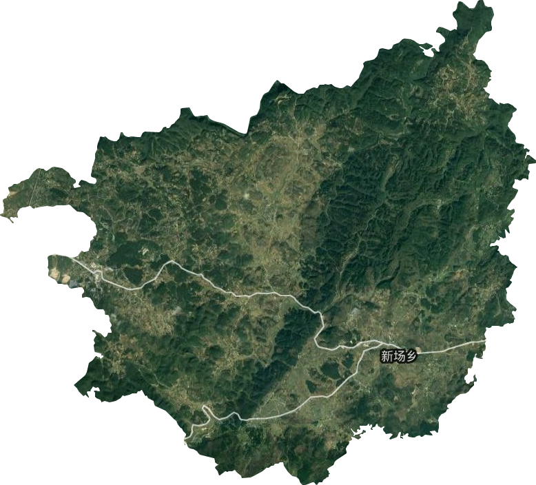 新場鎮衛星圖