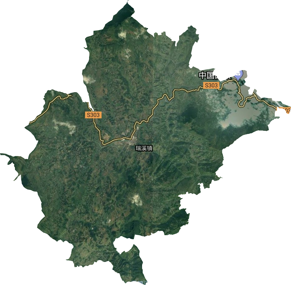 瑞溪鎮衛星圖