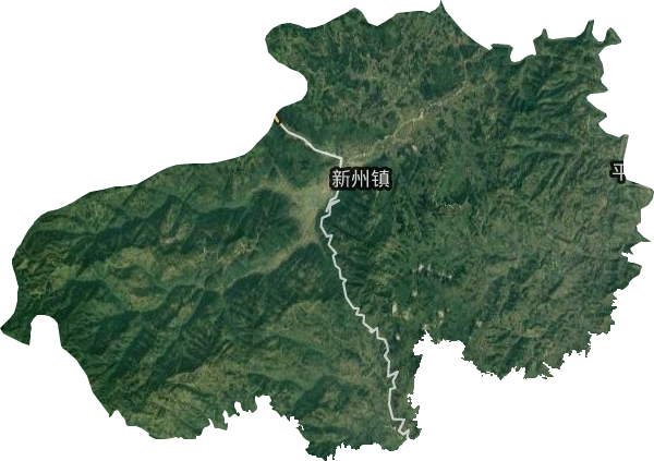 新州鎮衛星圖