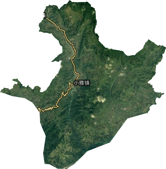 小雅鎮(zhèn)衛(wèi)星圖