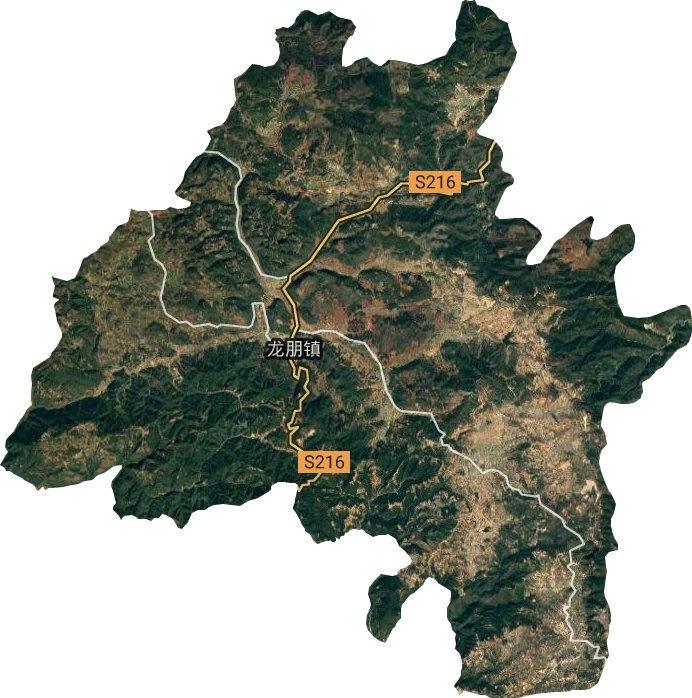 龍朋鎮衛星圖