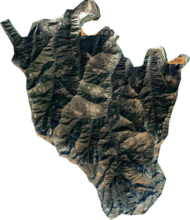 冷達鄉(xiāng)衛(wèi)星圖