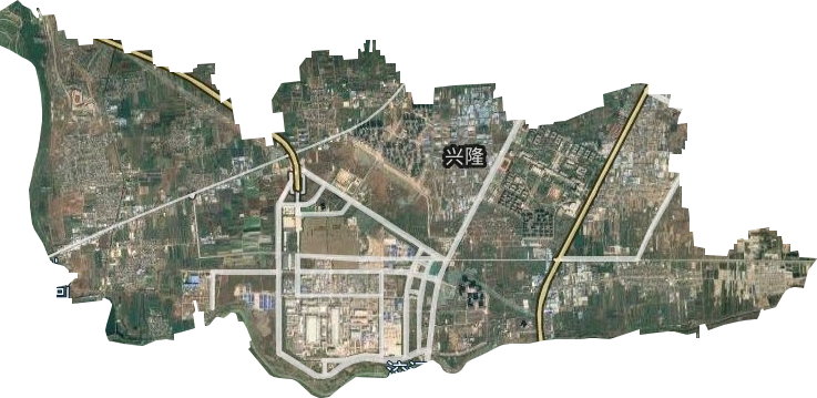 興隆街道衛星圖