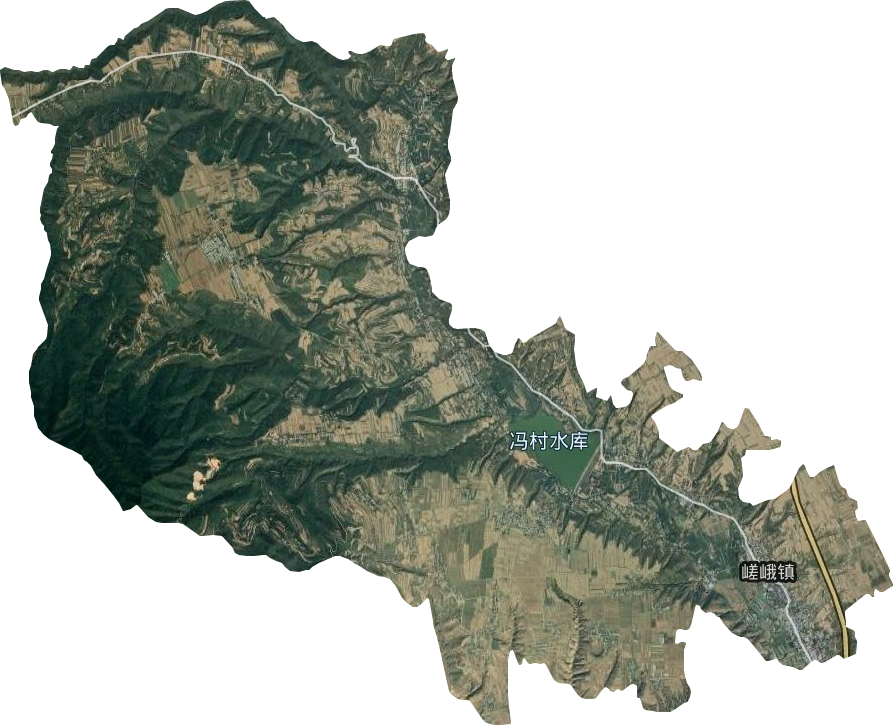 嵯峨鎮衛星圖