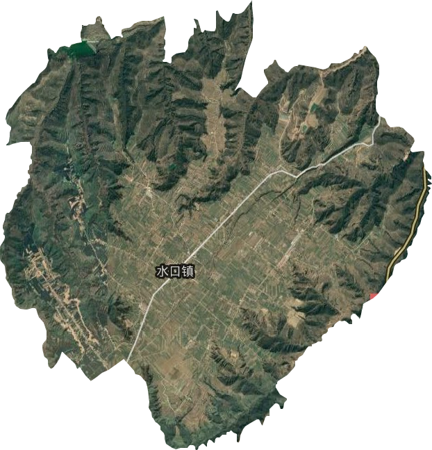 水口鎮(zhèn)衛(wèi)星圖