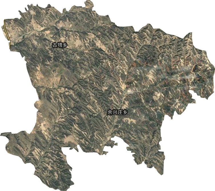 古塔鄉衛星圖