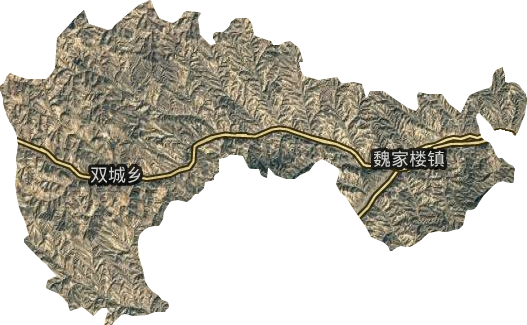 魏家樓鄉衛星圖