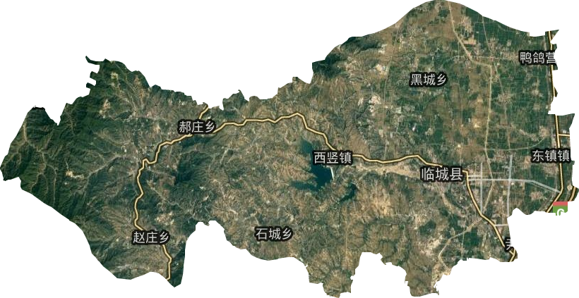 臨城縣衛星圖