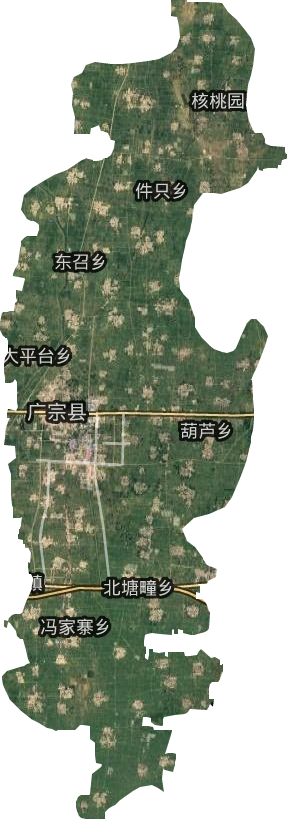 廣宗縣衛(wèi)星圖