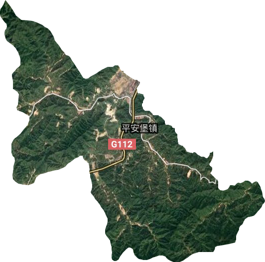平安堡鎮(zhèn)衛(wèi)星圖