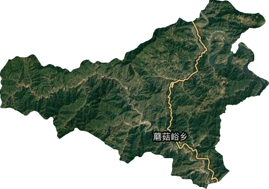 蘑菇峪鄉衛星圖