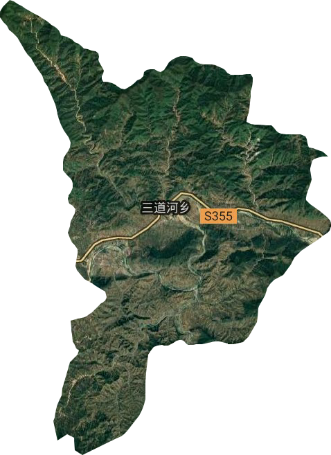 三道河鄉(xiāng)衛(wèi)星圖