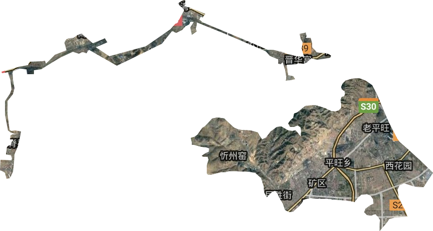 礦區(qū)衛(wèi)星圖