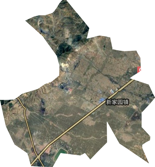 新家園鄉衛星圖