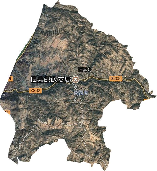 舊縣鄉衛星圖