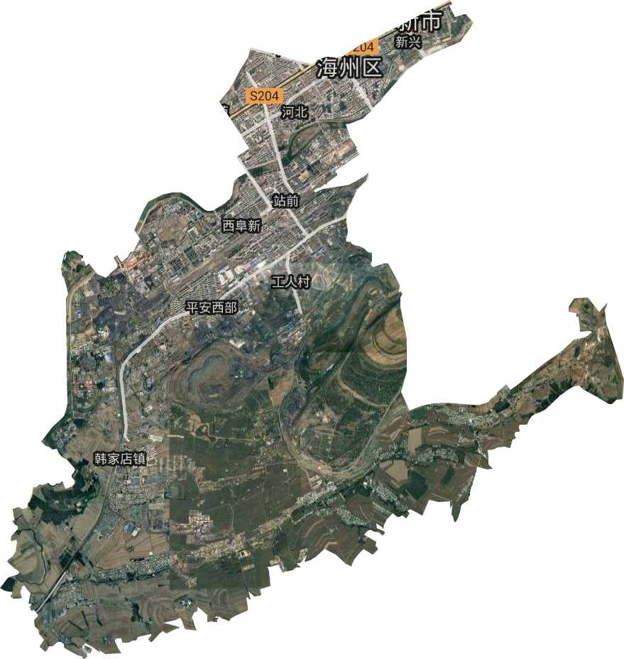 海州區衛星圖