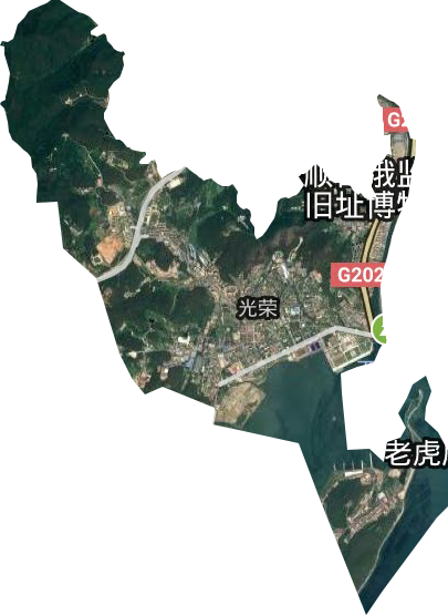 光榮街道衛星圖