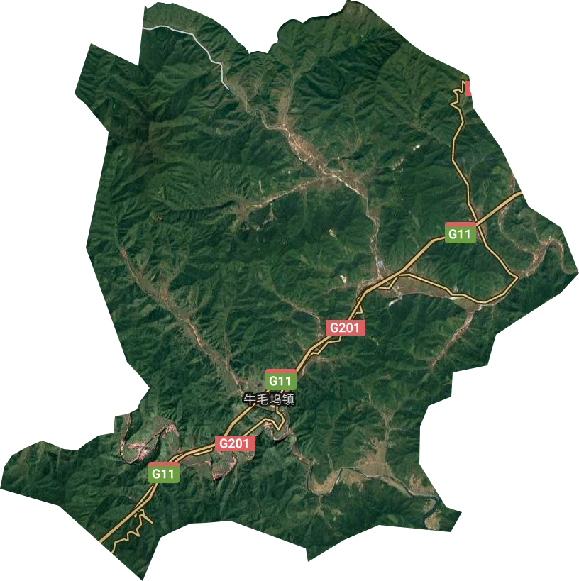 牛毛塢鎮(zhèn)衛(wèi)星圖